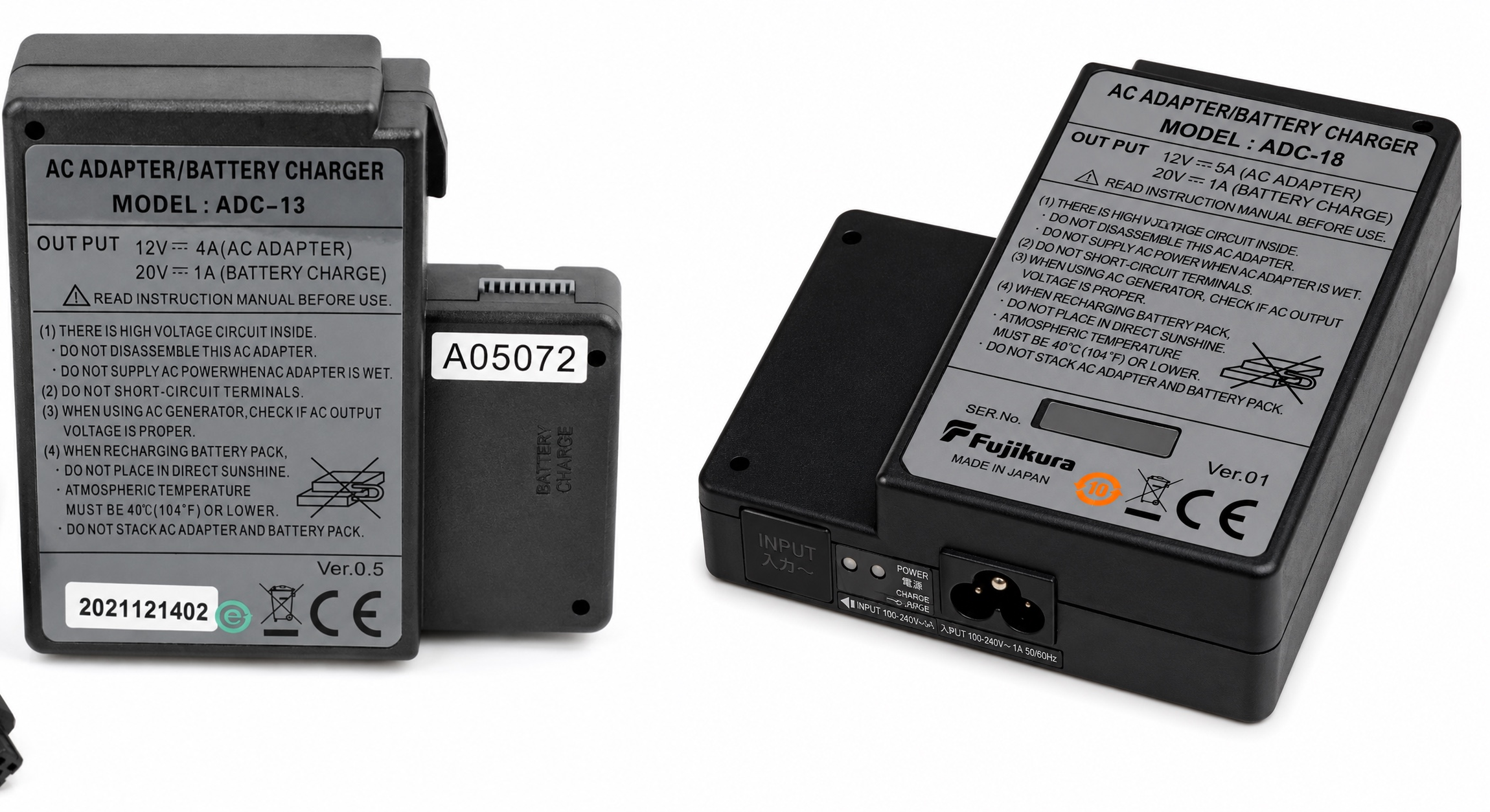 AC Adapter / Battery Charger of Fujikura
